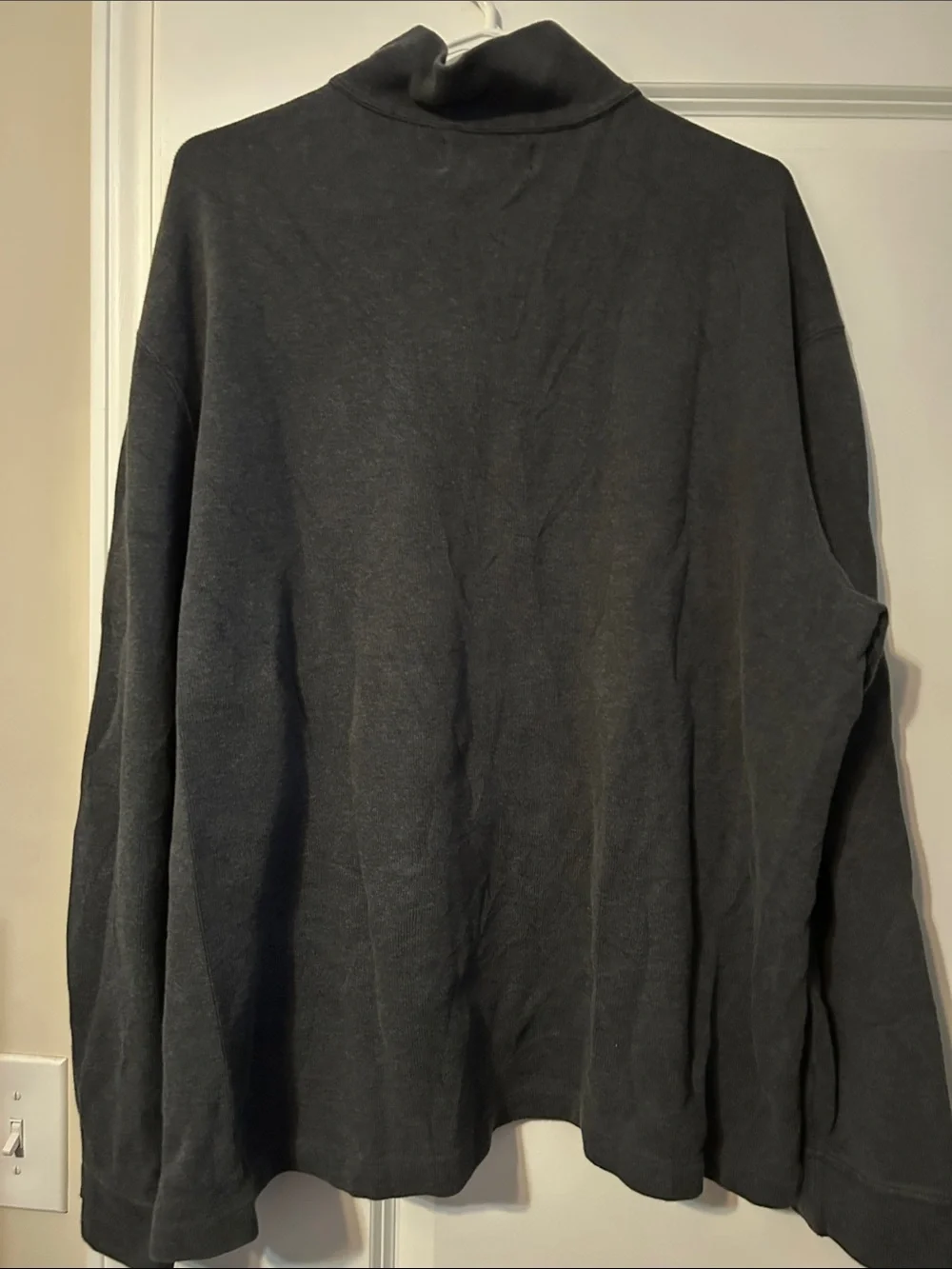 Polo by Ralph Lauren Charcoal/Gray Pullover Quarter Zip. Men’s Size XL.